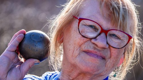 Kugelstoßen: Kugelstoßerin Leonide Baum: Mit 87 zur WM