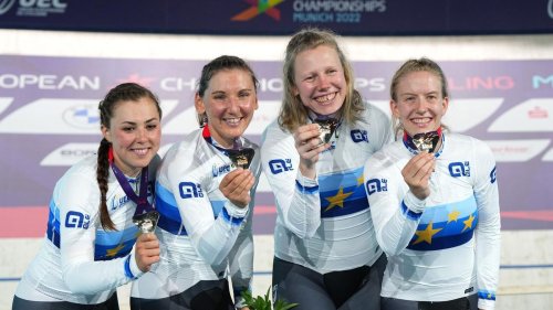 European Championships: Zweimal Gold: EM-Titel für Vierer und Sprint-Trio