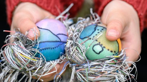 Besonderer Osterbrauch: Wo sind die "Haseneier"? - Osteraktion nach Goethe-Art
