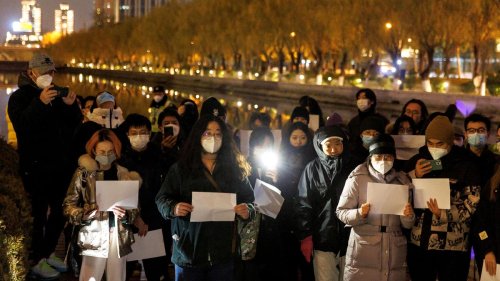 Demonstrationen in China: Mehr als nur Papier?