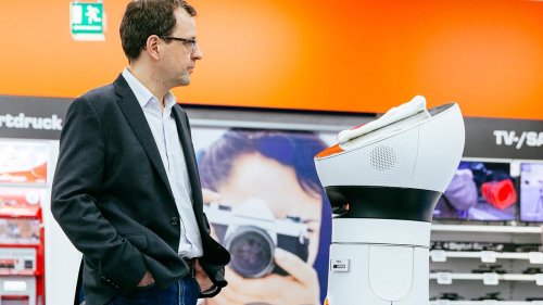 Verkaufsroboter: Paul ist kein D-Zug