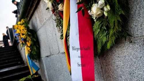 Ukraine-Krieg: Hamburg gedenkt am zweiten Jahrestag der Opfer