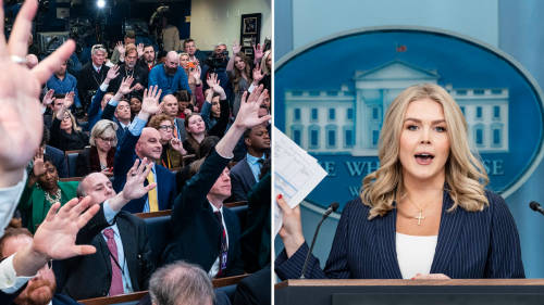 Journalisten im Weißen Haus: Schöne Krawatte, Mr. President!