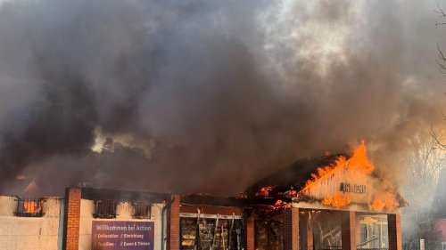 Kriminalität: Nach Feuer in Supermarkt Ermittlungen wegen Brandstiftung