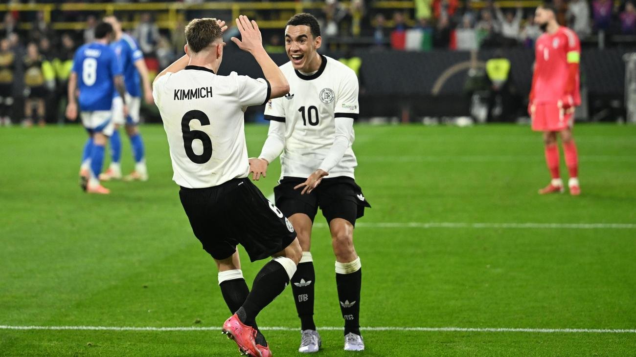 Eilmeldung 22:44 Uhr Nations League: Deutschland steht im Halbfinale der Nations League