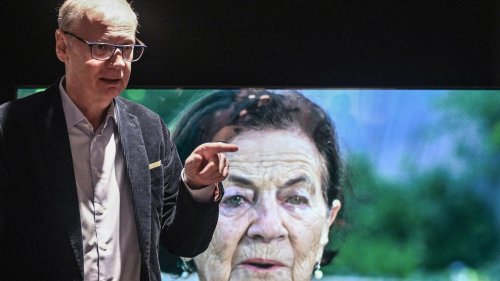 Ausstellung in Potsdam: Günther Jauch pflegt Kontakt zu Holocaust-Überlebender