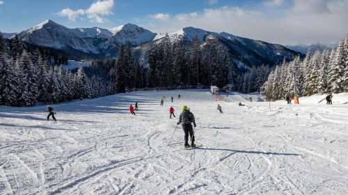 Skifahren in Kärnten: Abschwung