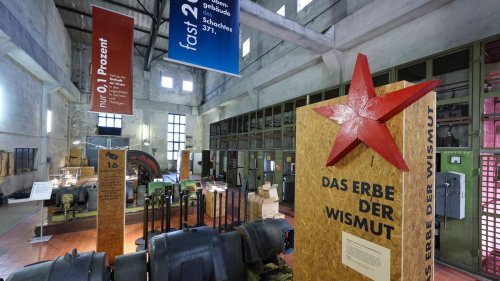 Wismut-Erbe: "No Secret": Schau zu Bergbaugeschichte an historischem Ort