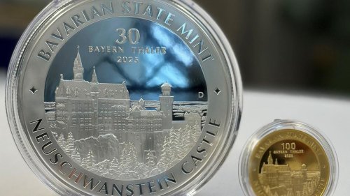 Neues Sammlerobjekt: Bayern bietet Neuschwanstein-Münze als Geldanlage an