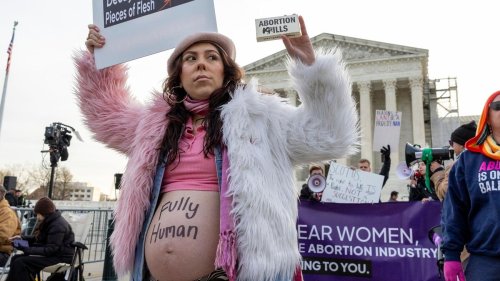 USA: Anhörung zu Abtreibungspille - Proteste vor Supreme-Court