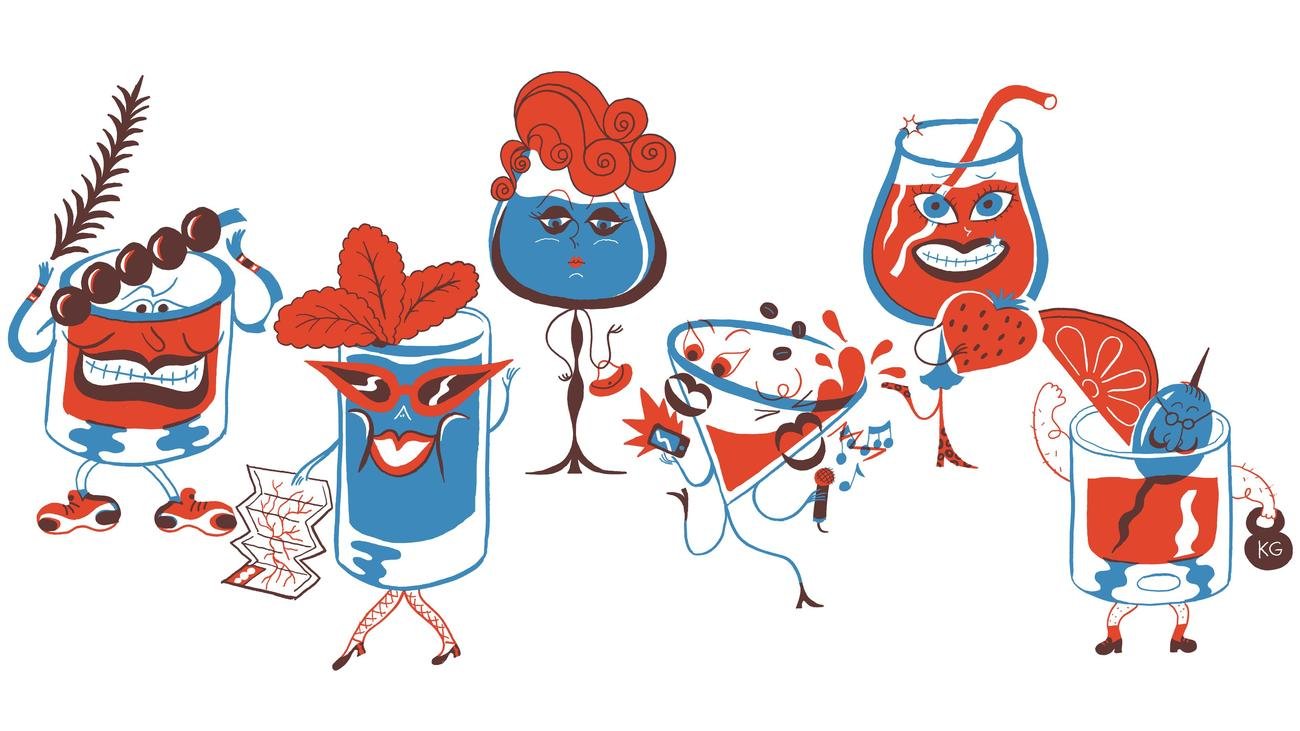 Aperitif: Welcher Drink sind Sie? Eine Typologie