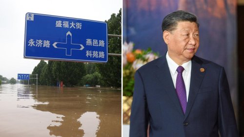 Extremwetter in China: Und der Präsident blieb im Urlaub