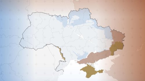 Ukraine-Karte aktuell: Ukrainische Nachschubroute nach Bachmut umkämpft