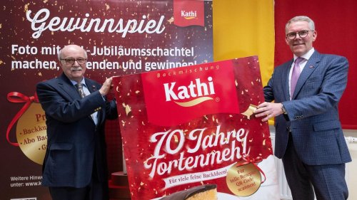Backwaren: 70 Jahre Tortenmehl: Kathi-Familie "genießt in Maßen"