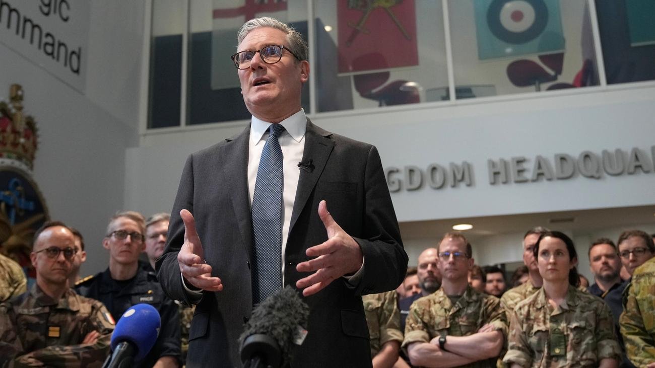 Ukrainekrieg: Starmer stimmt USA mit Blick auf Europas Verteidigungsbereitschaft zu