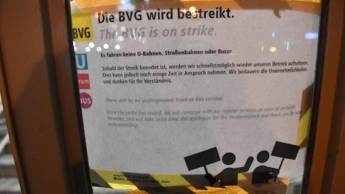ÖPNV in der Hauptstadt: Warnstreik bei der BVG geht weiter