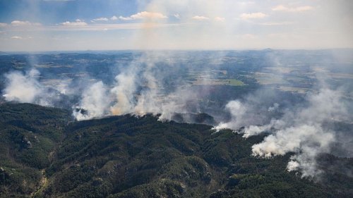 Sächsische Schweiz: Thüringer DRK-Bergwacht beendet Waldbrandeinsatz in Sachsen