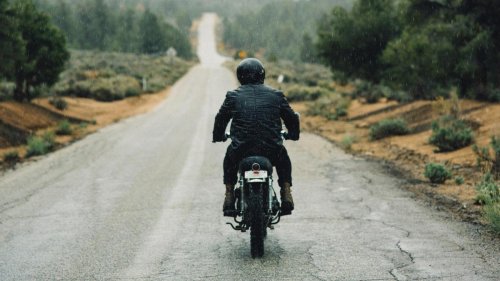 "Es gibt kein Zurück": Vorsicht, Mann mit Motorrad