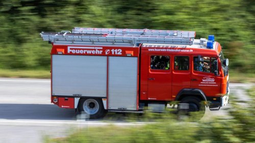 Brand: Düsseldorfer Feuerwehr löscht Brand im Pferdestall