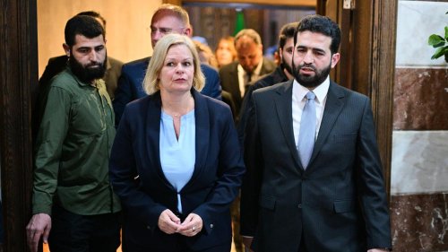 Migration: Faeser verhandelt mit Syrien über Abschiebung von schweren Straftätern
