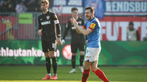 Fußball-Testspiel: Holstein rettet Remis im Test gegen Braunschweig