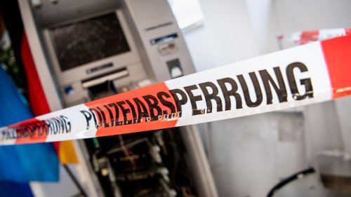 Polizeieinsatz: Razzia in den Niederlanden nach Geldautomatensprengungen