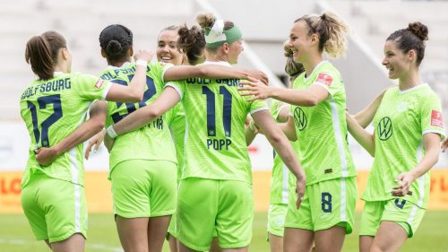 Frauen-Bundesliga: Frauen des VfL Wolfsburg sind deutscher Meister