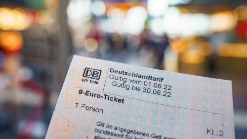 Verkehr: 9-Euro-Ticket vor allem für Freizeitfahrten beliebt