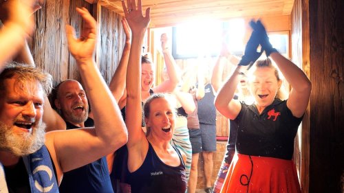 Weltrekord: Weltrekord für längsten Sauna-Aufguss fast verdoppelt