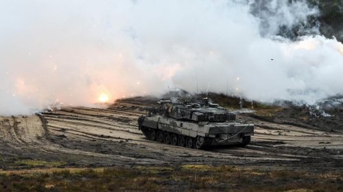 Krieg in der Ukraine: 18 deutsche Leopard-2-Panzer laut Bericht in der Ukraine angekommen