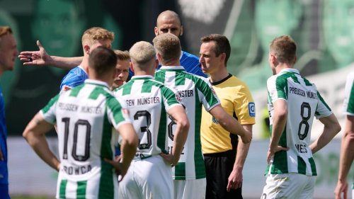 2. Bundesliga: Münster in höchster Not: Remis gegen Darmstadt zu wenig