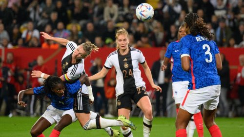 Frauenfußball-Länderspiel: Deutschland gewinnt gegen Frankreich
