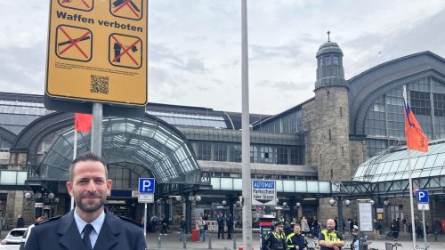 Hamburg: Waffenverbot am Hamburger Hauptbahnbahnhof: Keine Verstöße