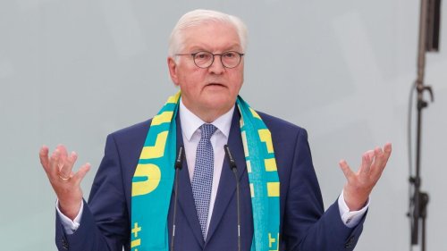 Rede zum Kirchentag: Steinmeier sorgt sich um Zusammenhalt im Land