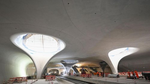 Stuttgart 21: Osterbesuch auf der Baustelle - Stuttgart 21 öffnet die Tore