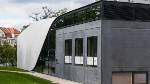 Unikat: Baustoff der Zukunft: Weltweit erstes Carbonhaus in Dresden
