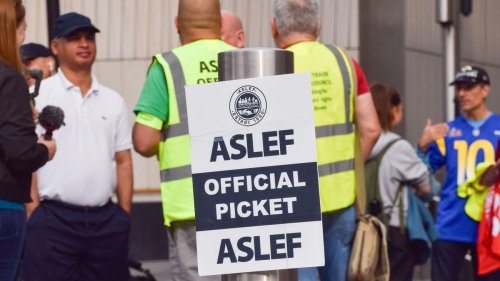 Tarife: Lokführer in Großbritannien im Streik - viele Zugausfälle