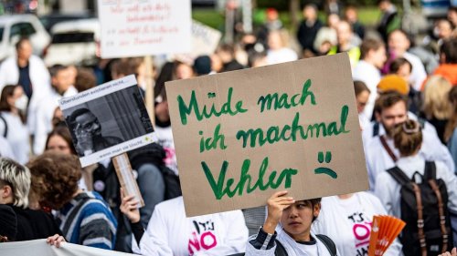 Medizinische Versorgung: Niedersachsens Klinikärzte im Streik: Kundgebung in Hamburg