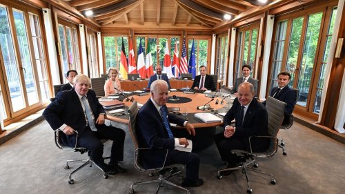 G7: Gipfel beginnt: Scholz begrüßt G7-Chefs auf Schloss Elmau