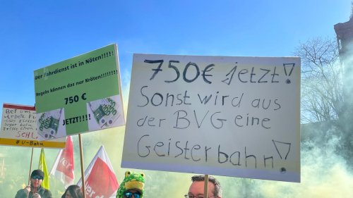16.000 Beschäftigte: Verdi erklärt Tarifverhandlungen mit BVG für gescheitert