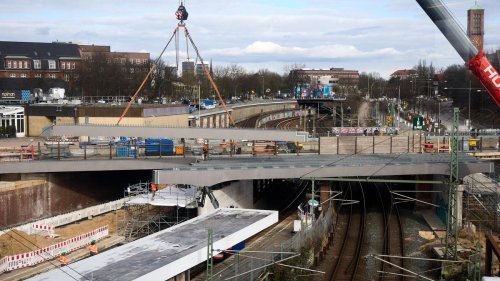 Brückenneubau: Zwei Baustellen behindern Verkehr im Osten Hamburgs