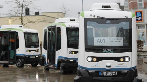 Verkehr: Selbstfahrende Busse in Berlin-Tegel weiter unterwegs