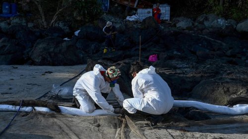 Philippinen: Tauchroboter kann Lecks an gesunkenem Öltanker nicht stopfen