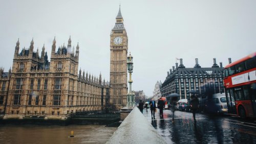 Stimmung im Winter : Der Himmel über London