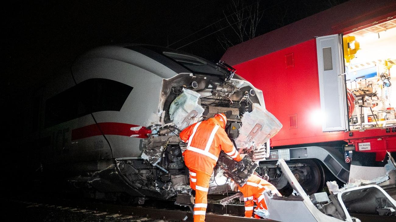 ICE-Unfall: Historiker stirbt bei Zugunfall - Lkw-Fahrer nicht in Haft