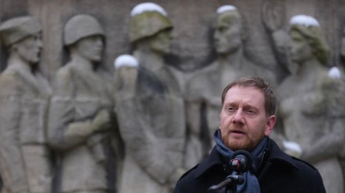 Krieg: Kretschmer: "Wir müssen uns der Geschichte gegenwärtig sein"