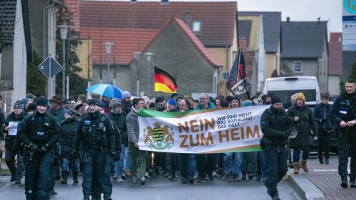 Temporäre Unterkunft: Proteste gegen Flüchtlingsunterbringung in Nordsachsen