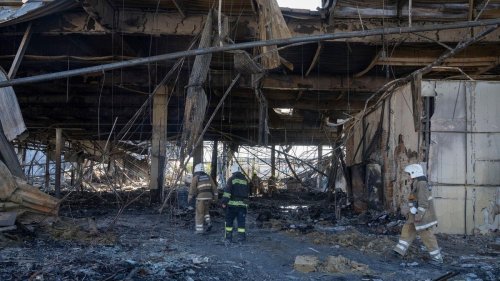 Ukraine-Krieg: Faktencheck: Einkaufszentrum wurde direkt getroffen