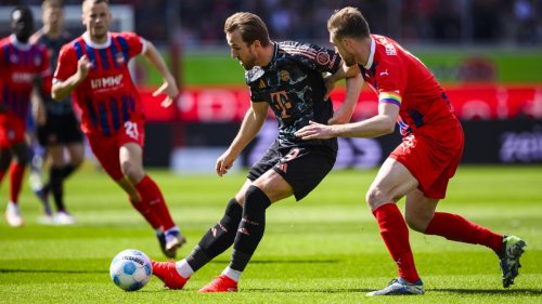 Bundesliga, 30. Spieltag – Samstag: Bayern gewinnt in Heidenheim, Unentschieden bei Mainz gegen Wolfsburg