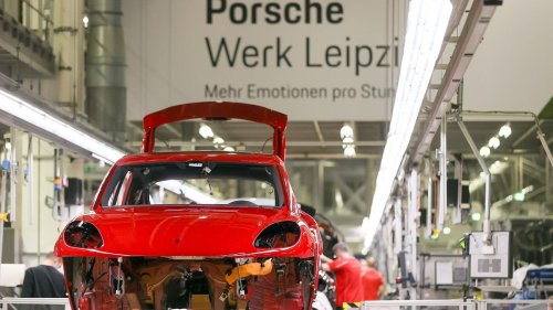 Verkehr: Zweimillionster Porsche "made in Leipzig" vom Band gerollt